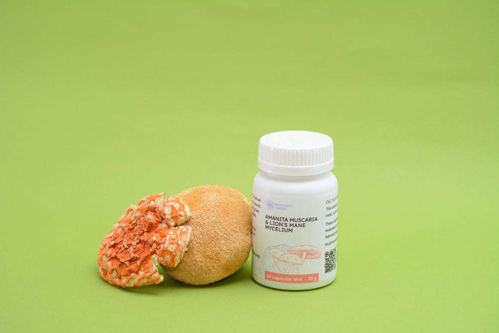 Mix Lion’s Mane & Amanita Muscaria - 60 or 120 Capsules