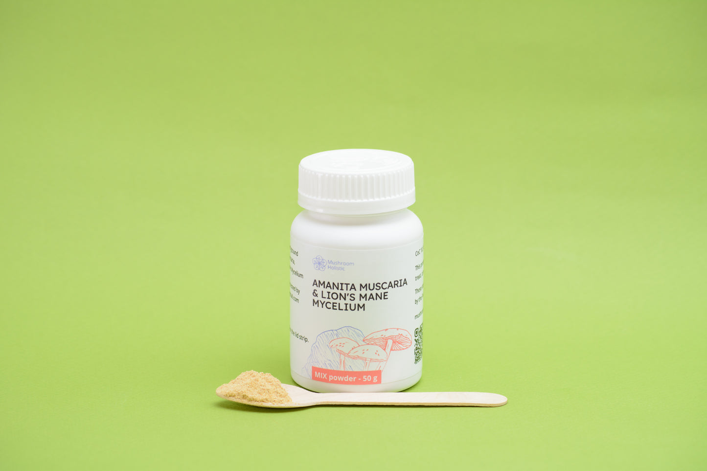 
                  
                    Mix Amanita Muscaria & Lion’s Mane - Powder 50 g
                  
                