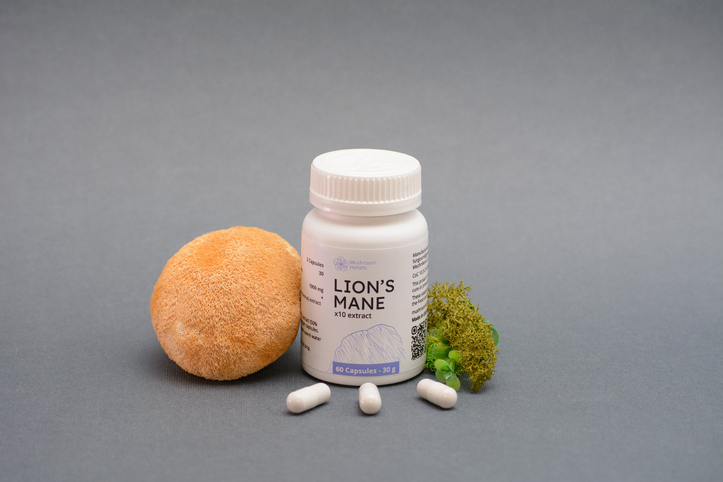 
                  
                    Lion’s Mane Extract - 60 Capsules
                  
                