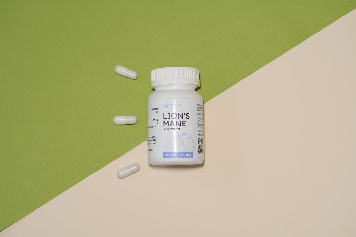 
                  
                    Lion’s Mane Extract - 60 Capsules
                  
                
